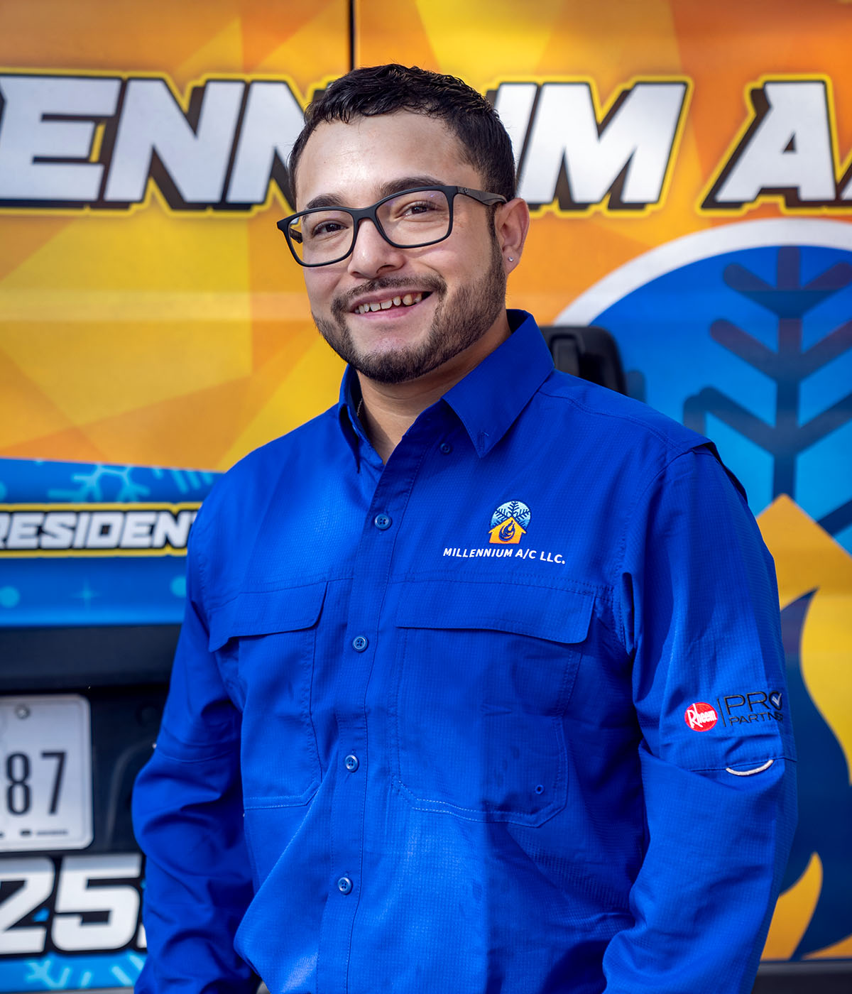 Millennium's technician portrait